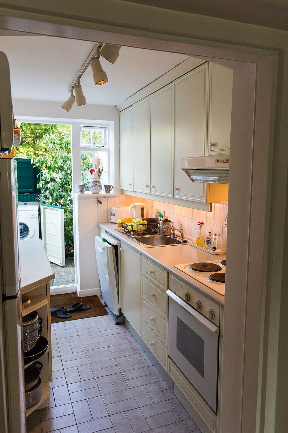 Kitchen (looking to rear yard)