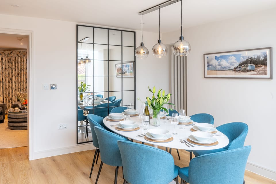 Ground Floor: The dining area