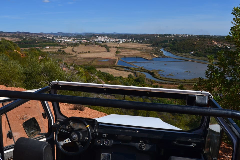 View of Silves and the Arade River  valley (from my jeep)