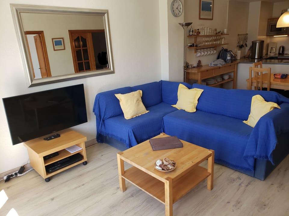 Living Area with Dining Area in the Background