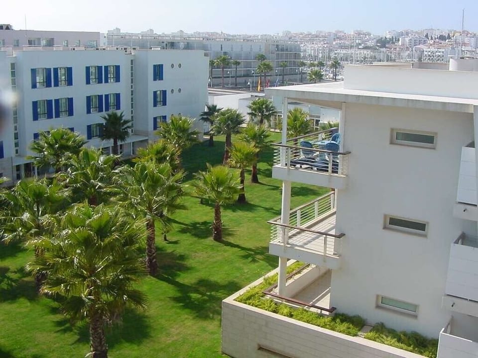 Panoramic view from balcony