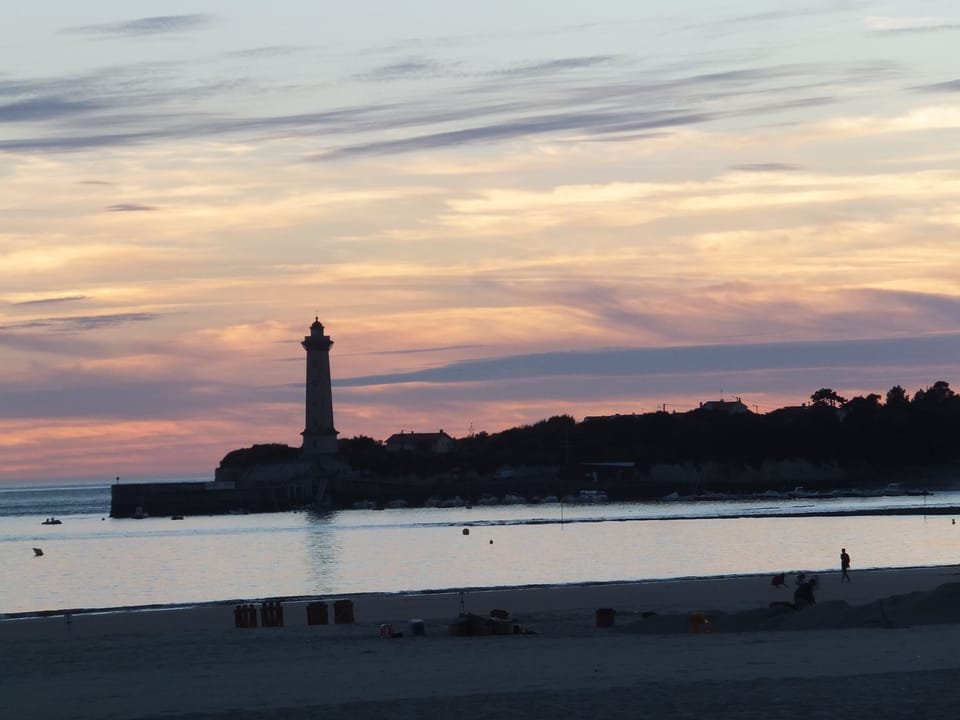 St Georges Di Didonne beach at dusk. 