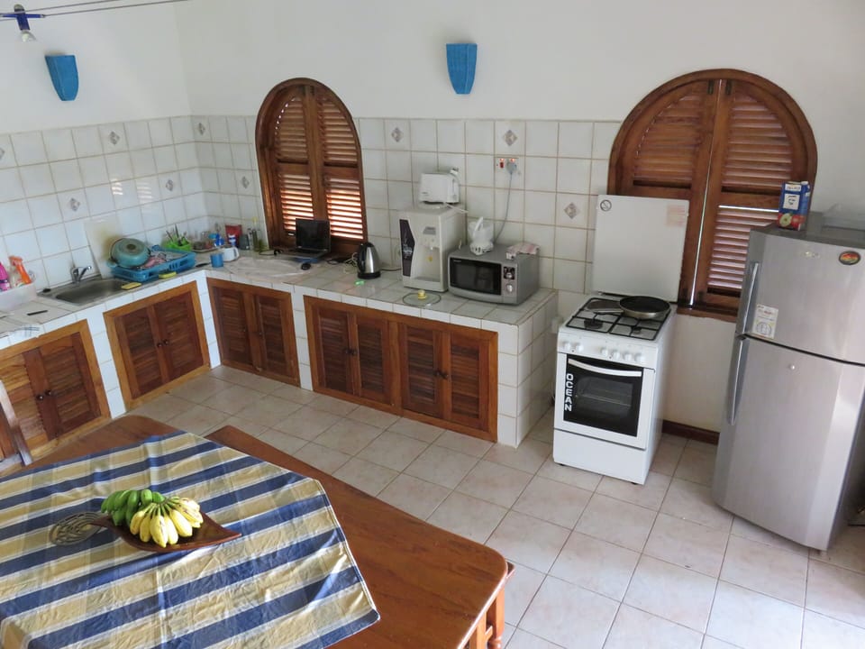 the  kitchen 
