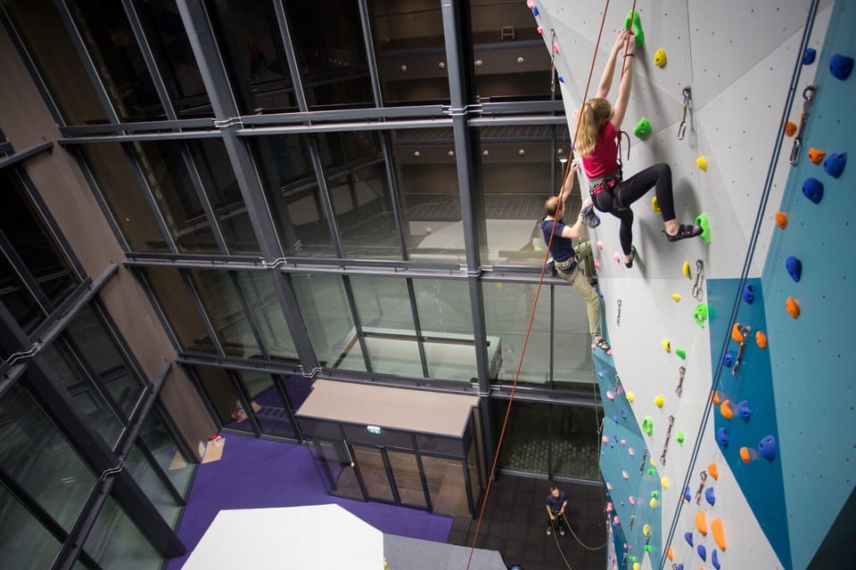 Climbing the wall