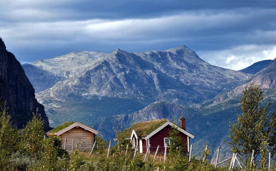 Mountains in Hemsedal