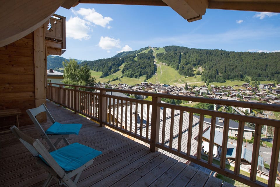 Balcony and views