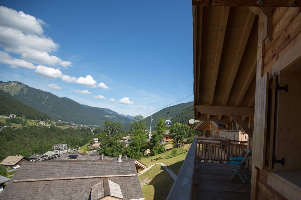 Balcony and views