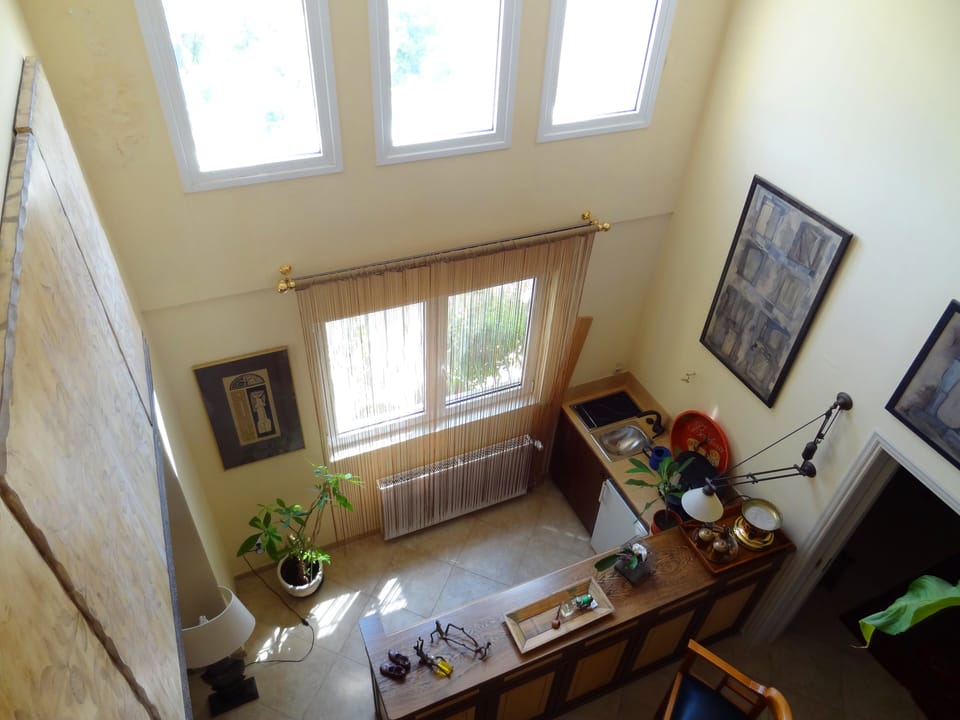 3rd floor looking down on 2nd floor