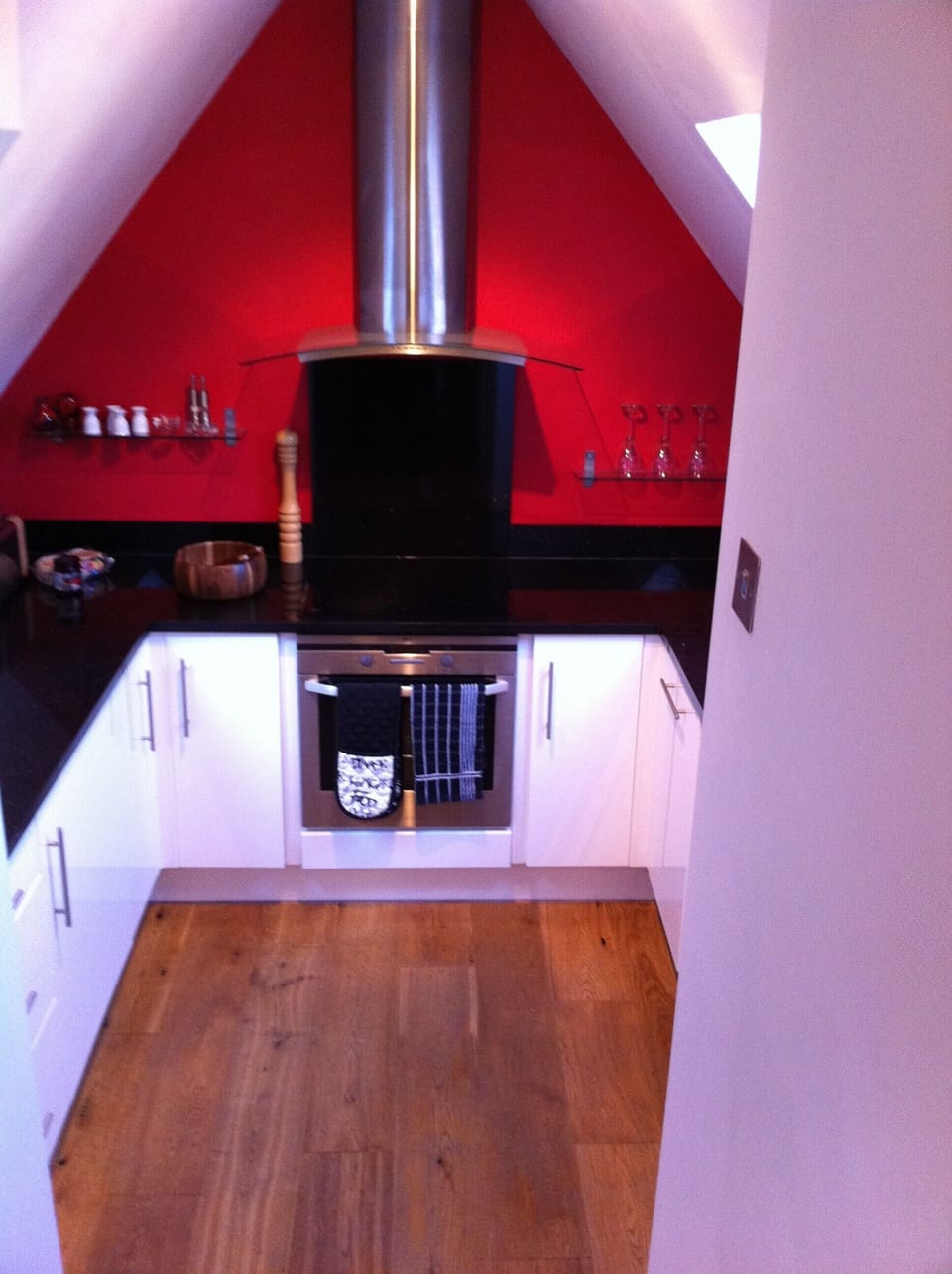 Another view of the kitchen