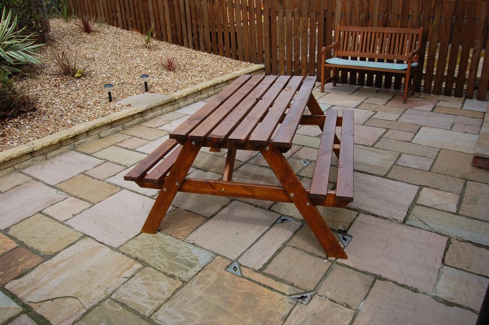Rear Patio