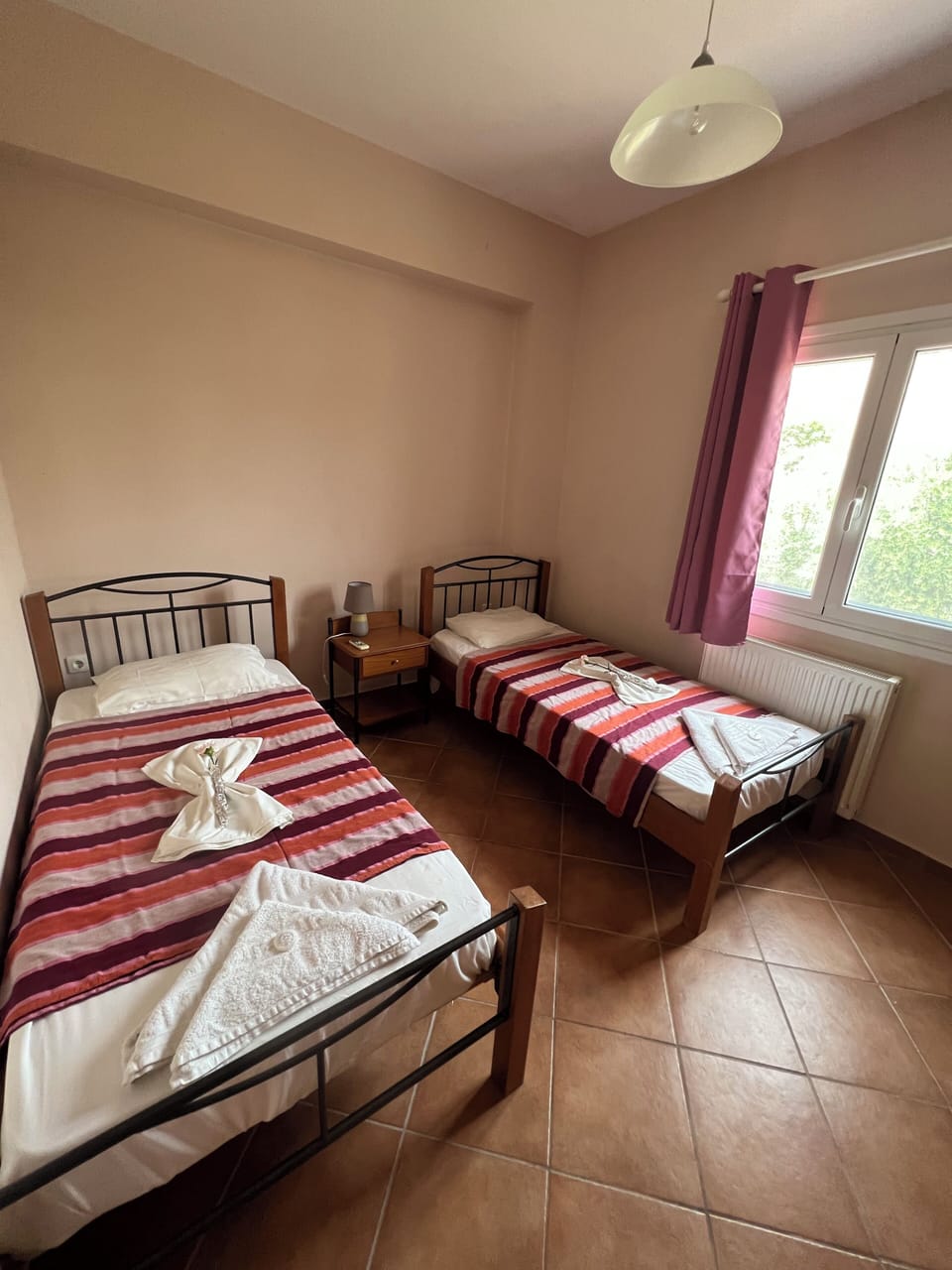 Upper floor twin bedroom,