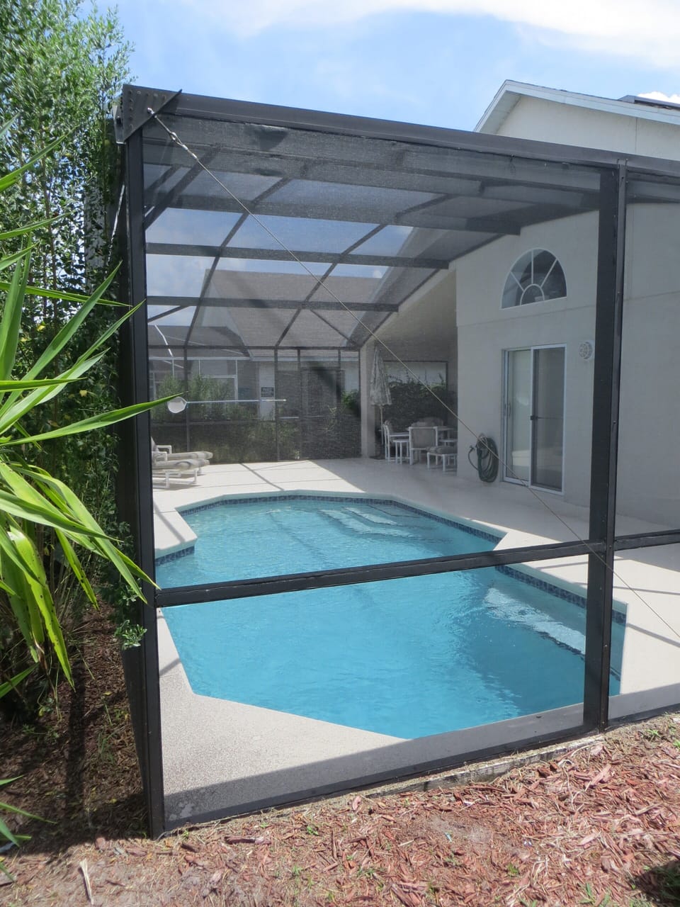 Screened Pool Area