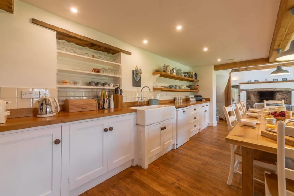 Ground floor: The kitchen is well-equipped