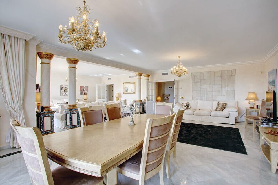 Elegant Dining Area which Leads on to the Lounge Space