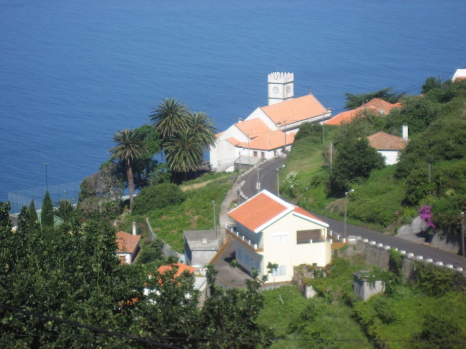 Village church. Property 200 meters below.