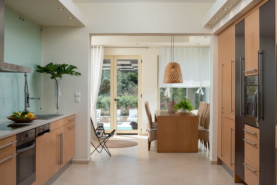 A frontal open kitchen for culinary inspirations