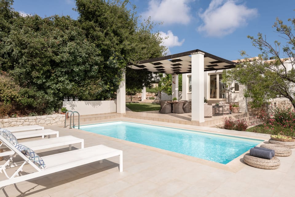 Sophisticated pool surroundings offering a sense of genuine tranquility 