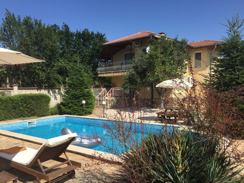 View from the garden