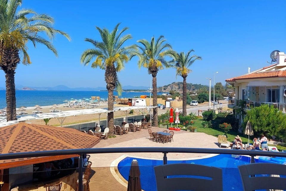 Best views in the area from Poseidon 3's balcony