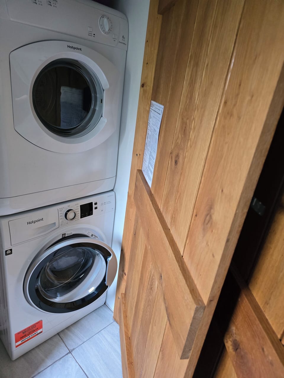washing machine & dryer
