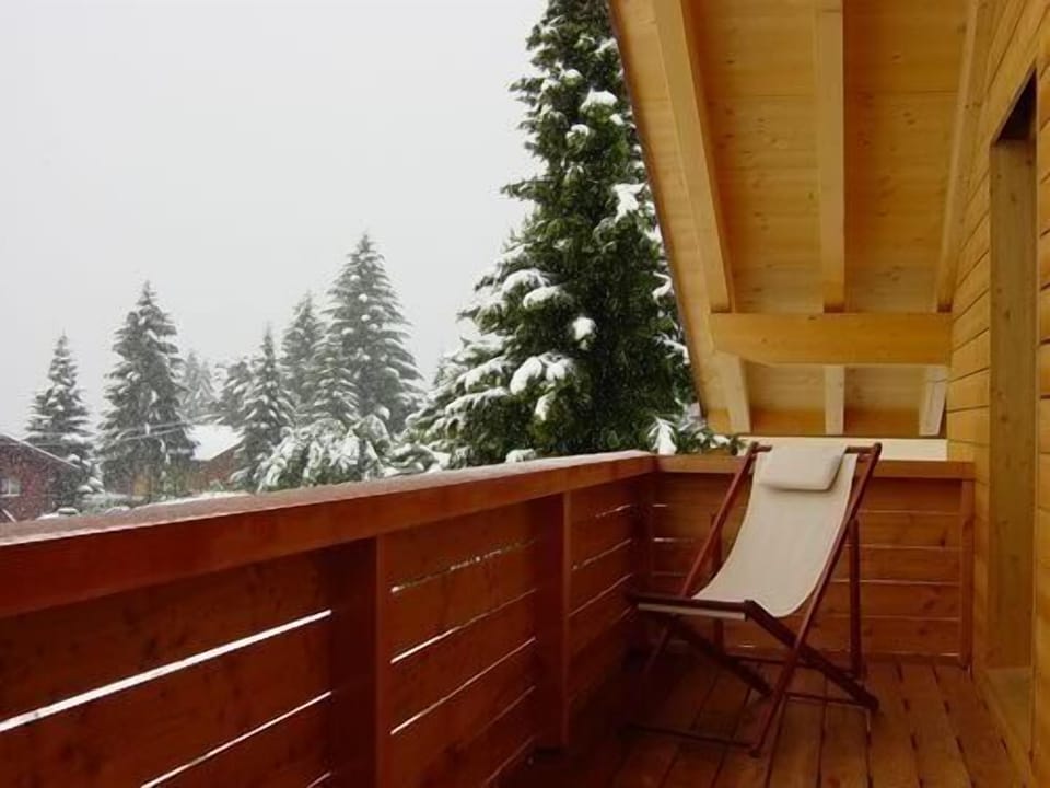 First-floor balcony