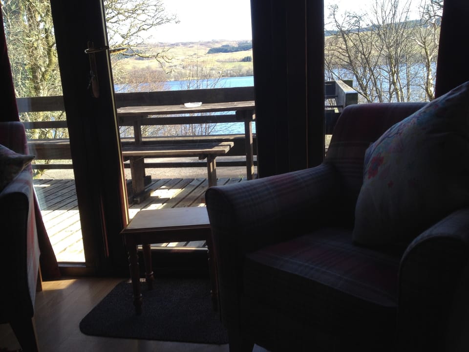 View of Loch Awe from Livingroom 