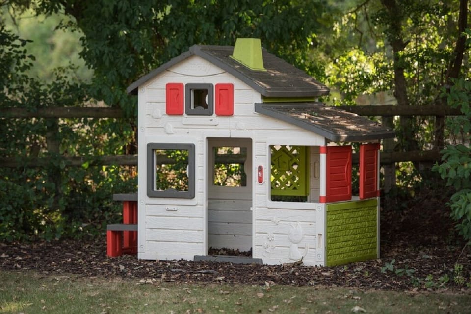 Playhouse in garden