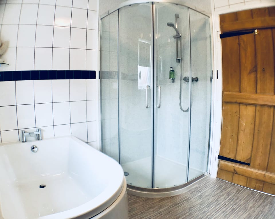 Twin bedroom ensuite thermostatic shower