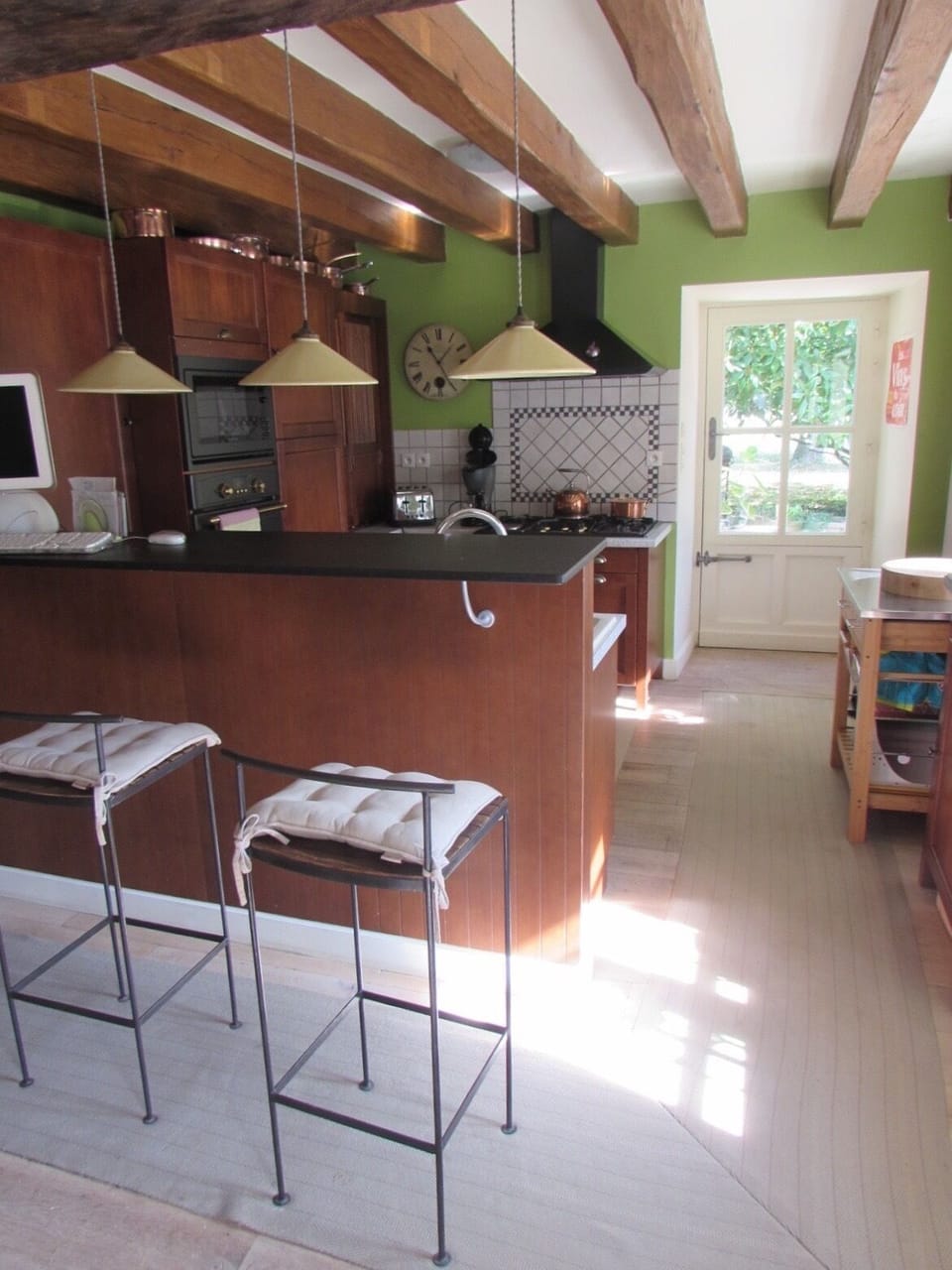Kitchen view from the living area