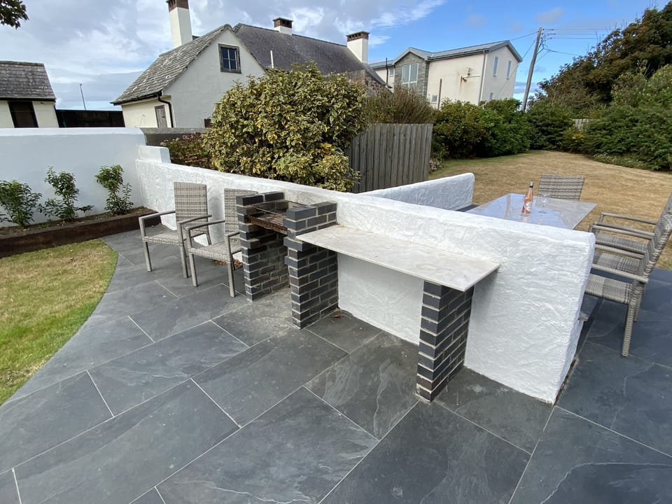 Patio BBQ Area