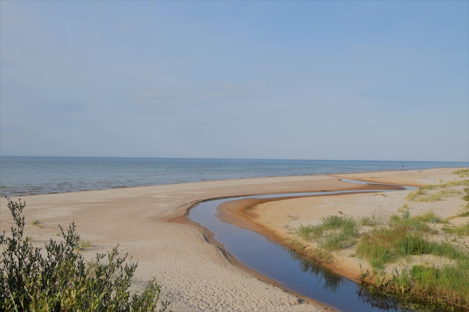 The coast of the Baltic Beach.