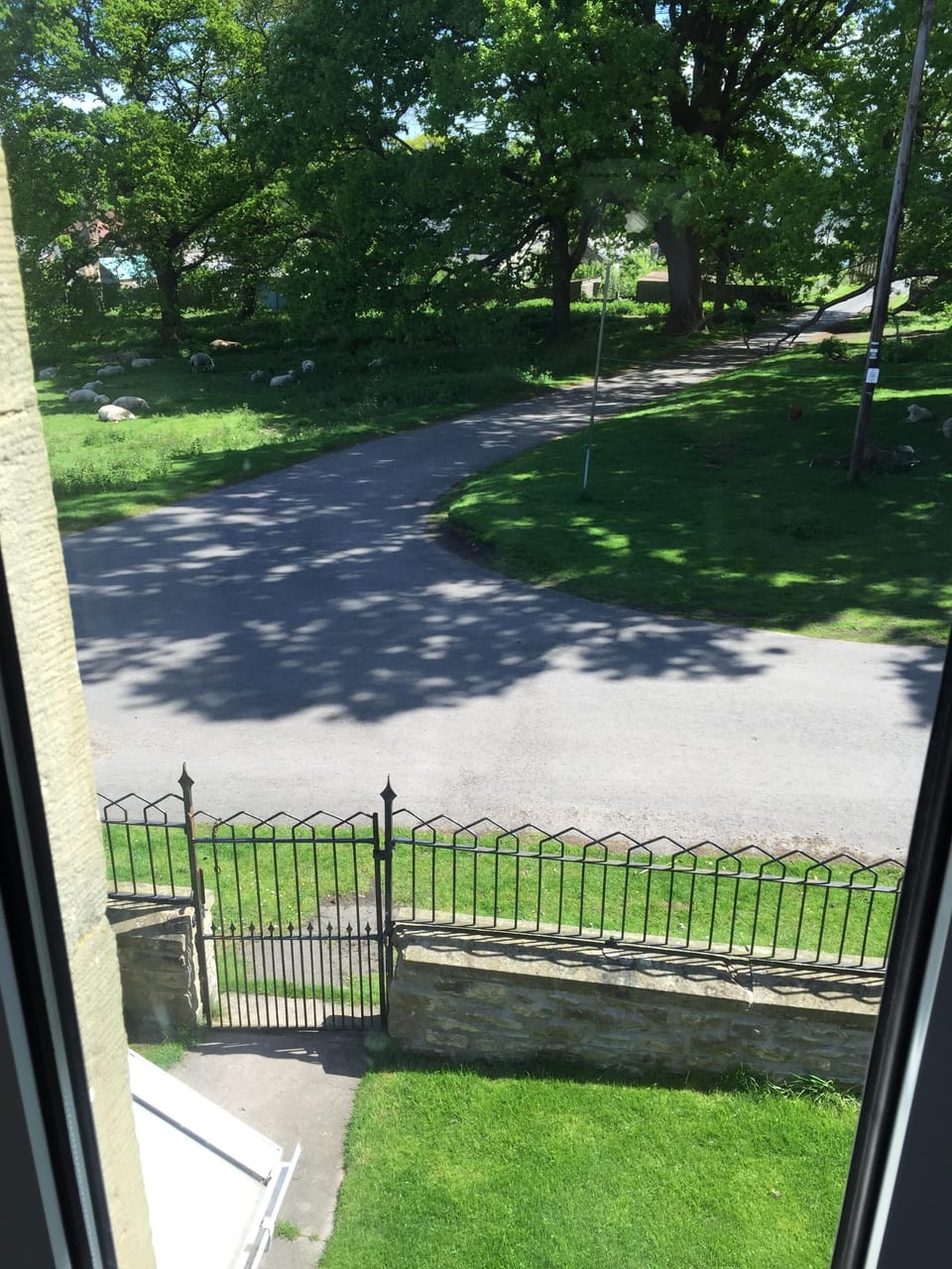 View from master bedroom.