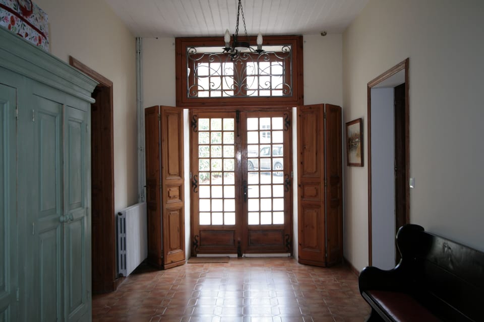 The entrance hall