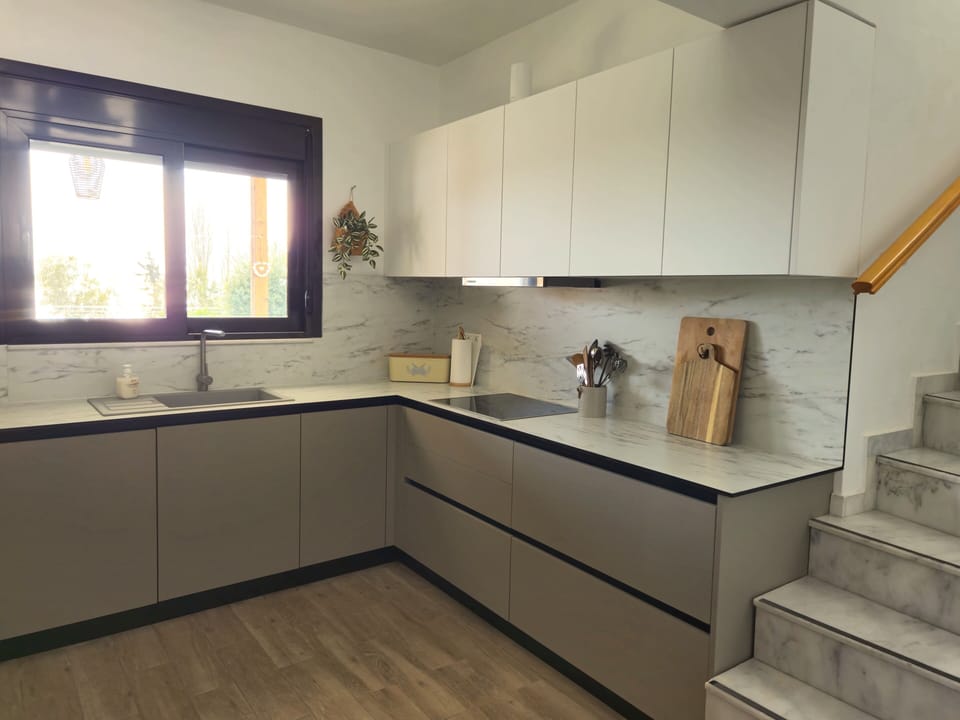 Kitchen (hob and sink)