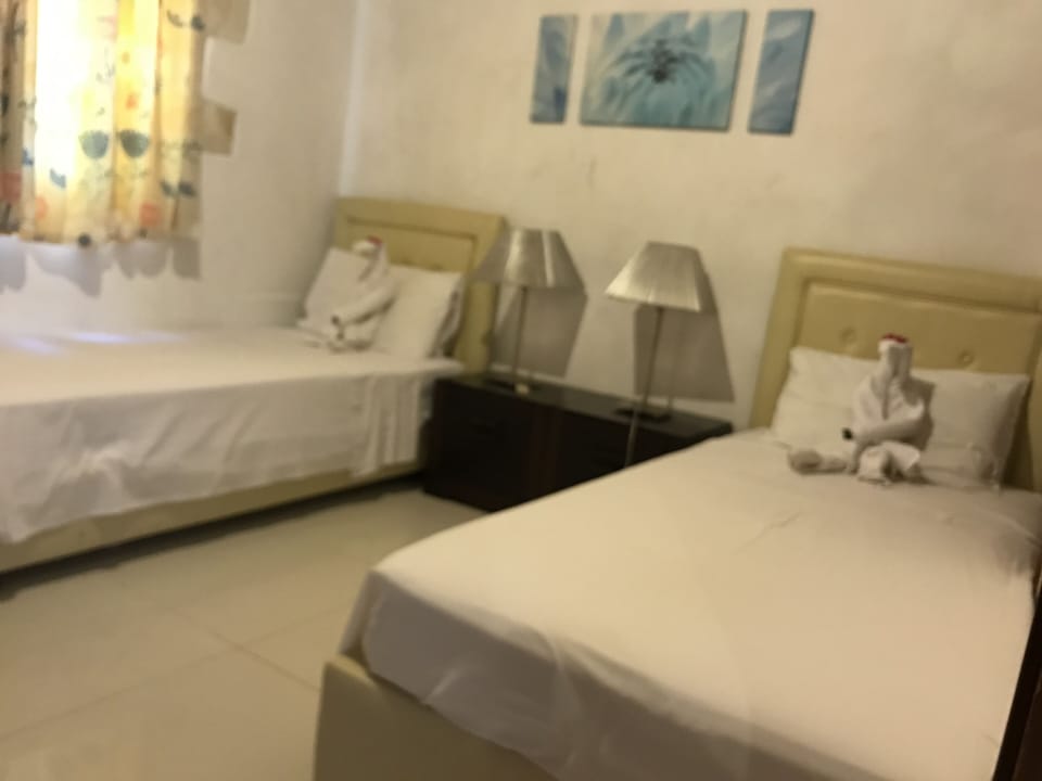 Twin bed room