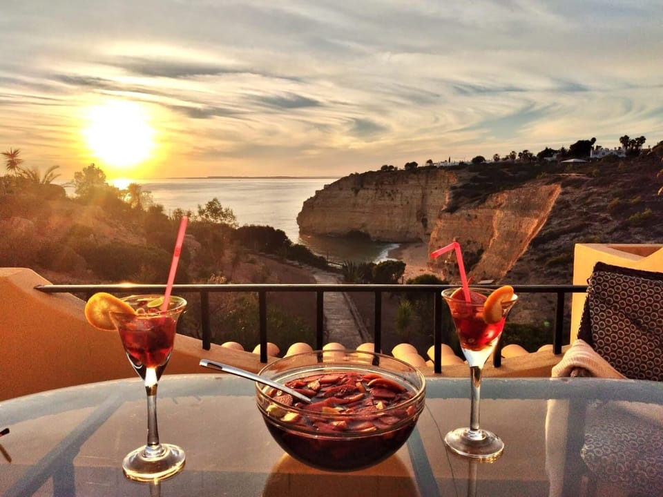 fim de tarde no terraço