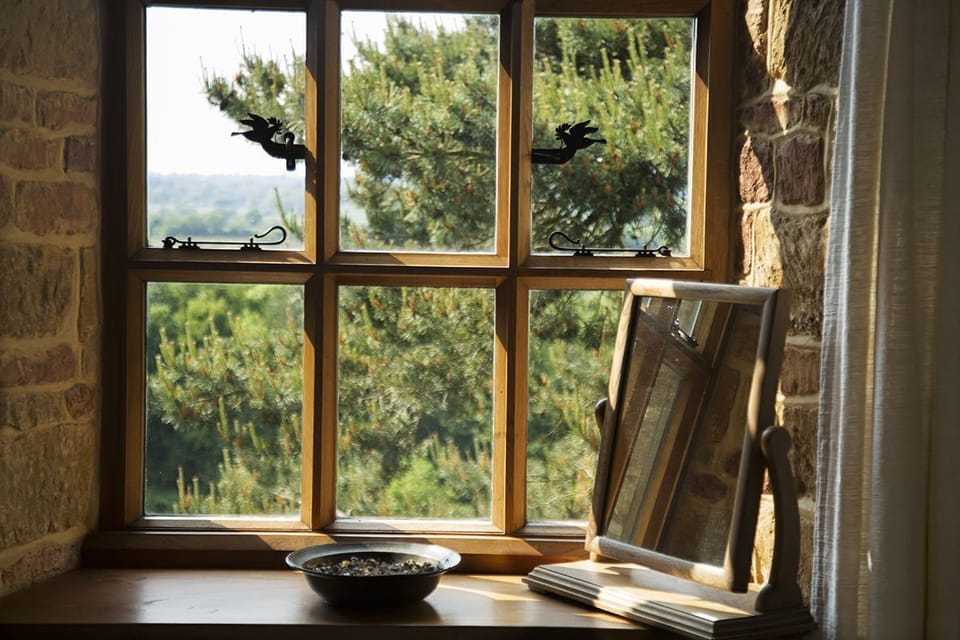 Walnut bedroom window