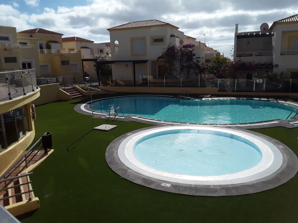 Children's pool and gym.