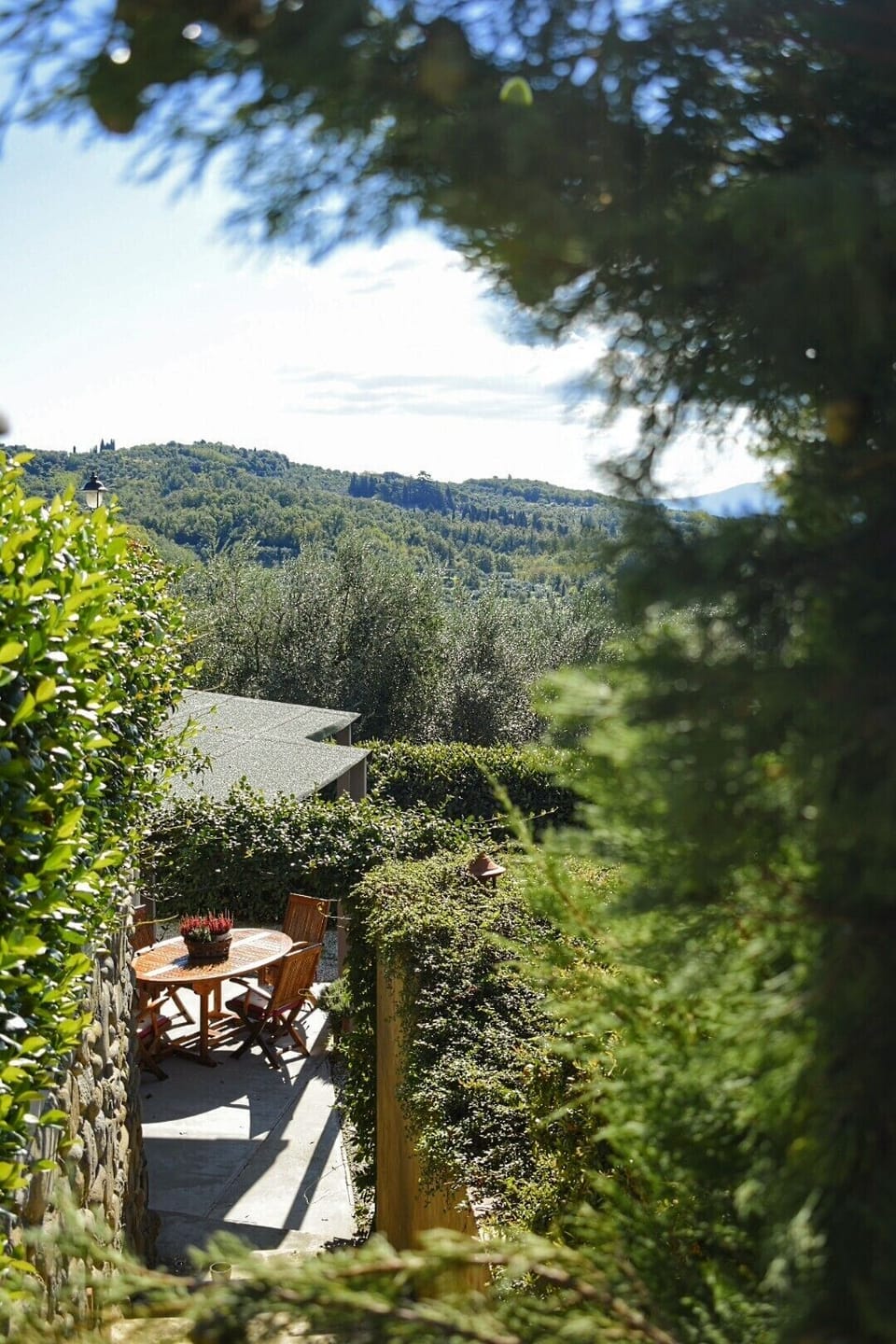 View towards a nice seating area
