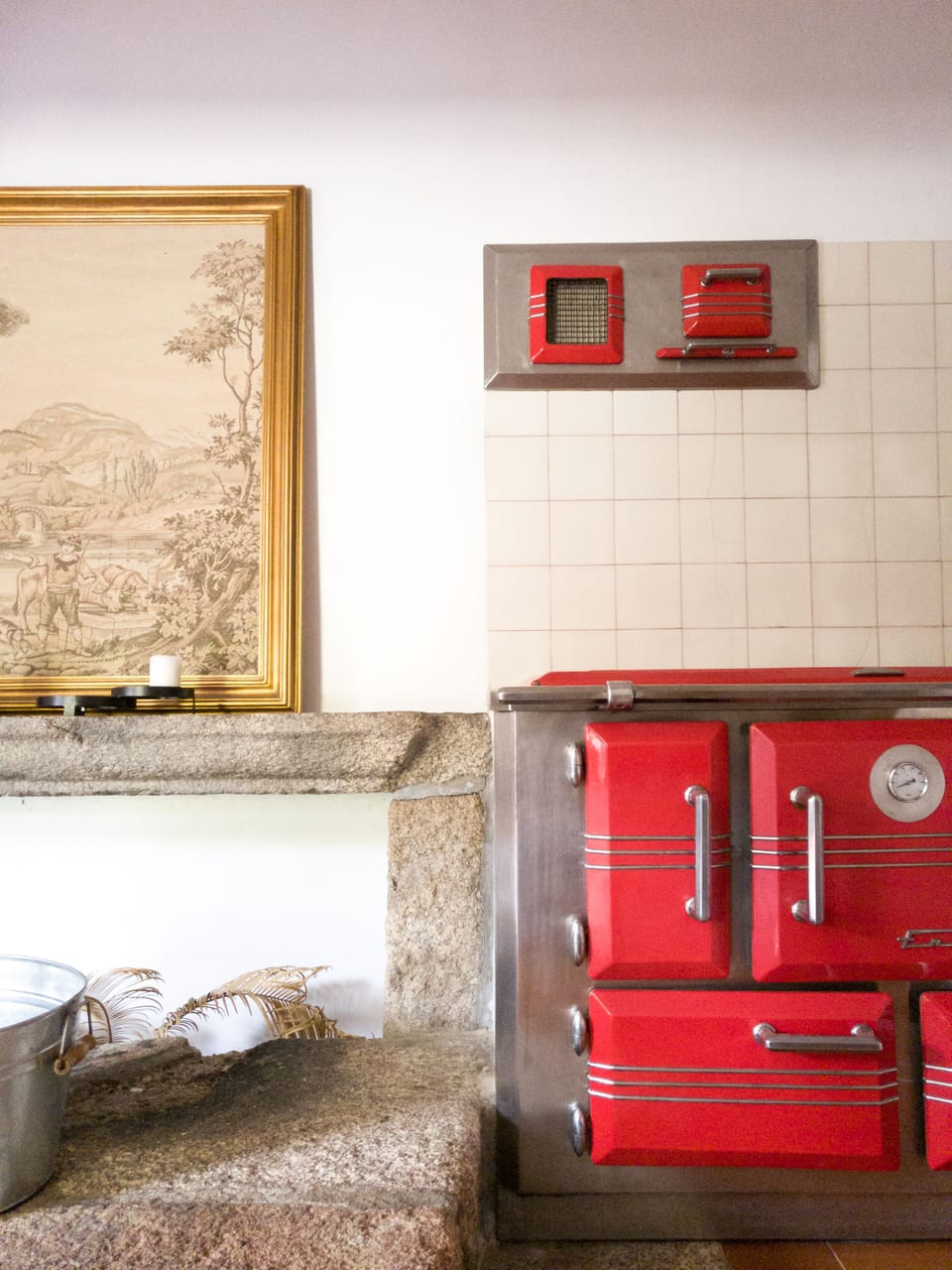 Kitchen historic oven