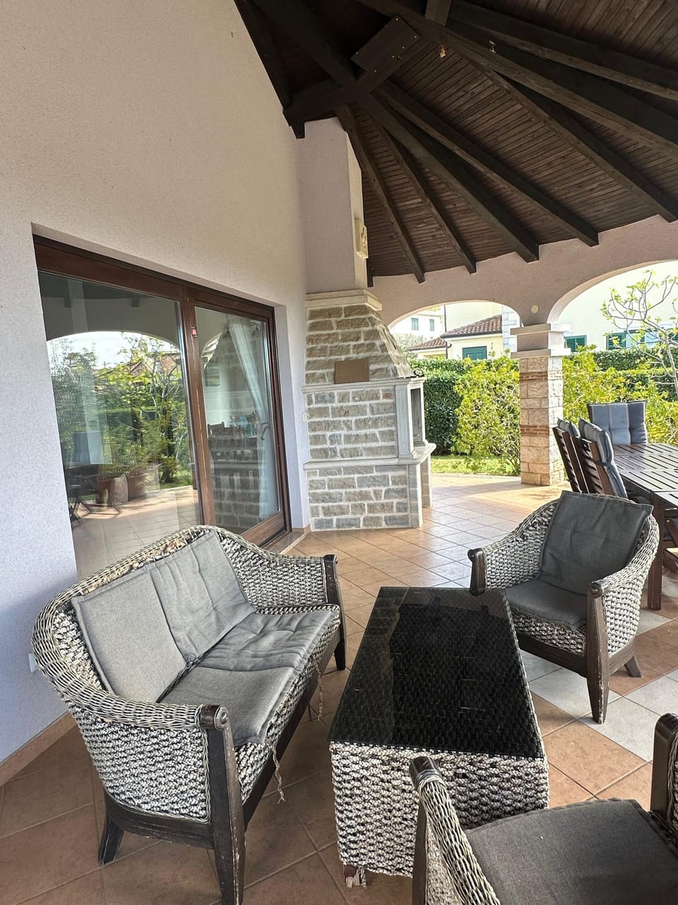 Spacious terrace