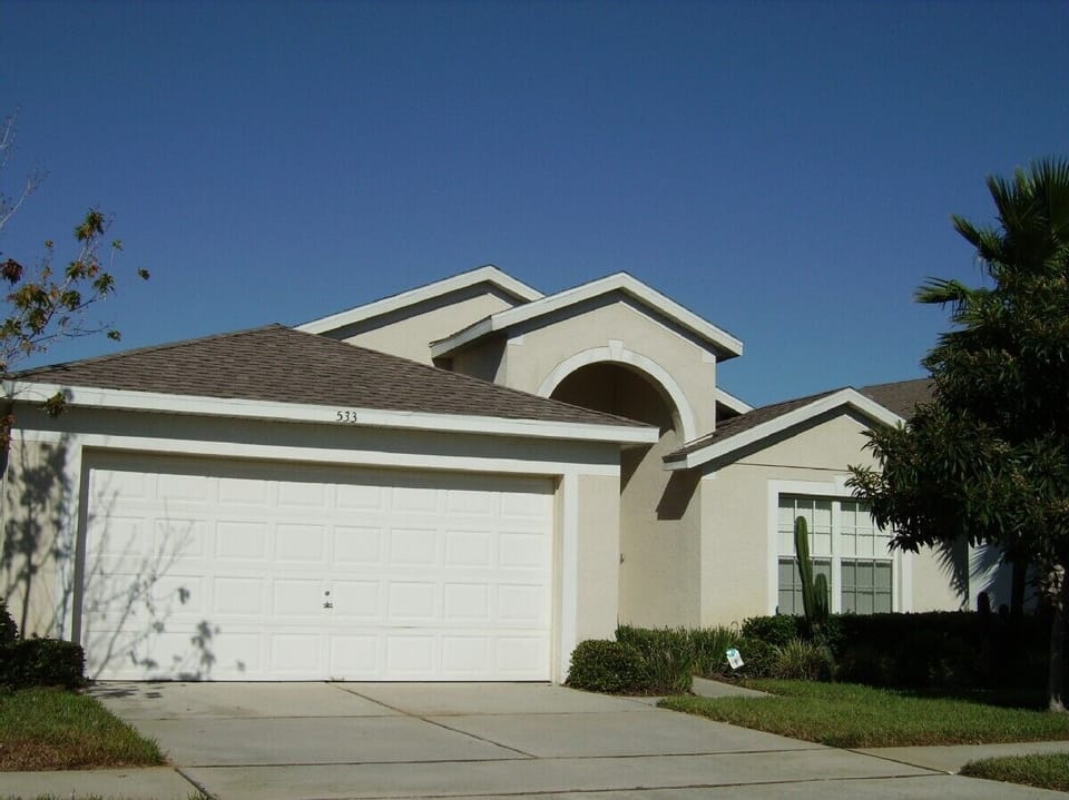 Front of Villa