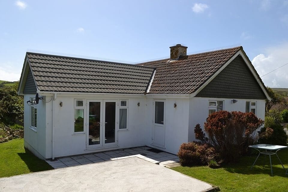 House from patio