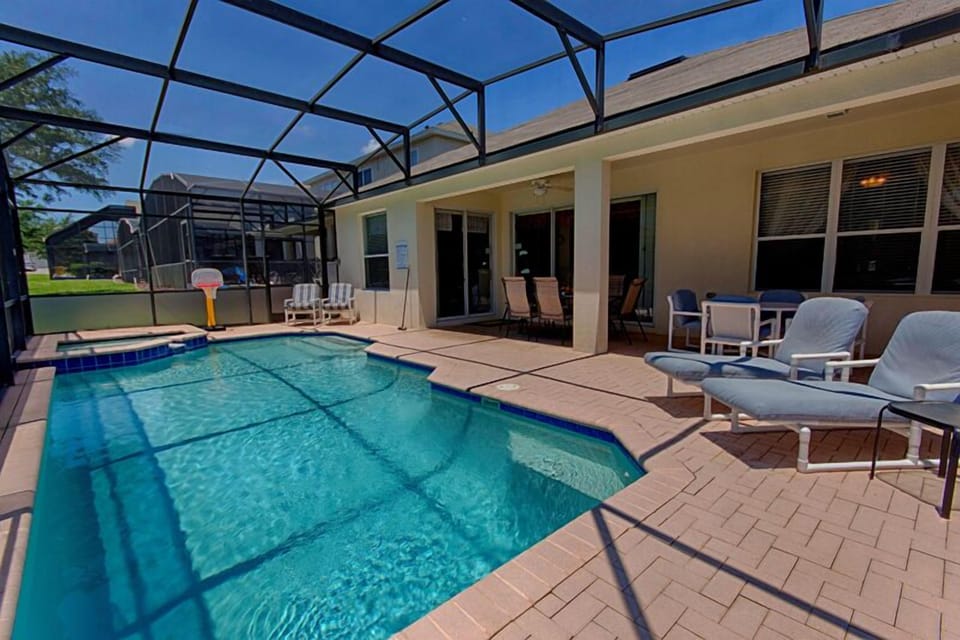 South facing pool