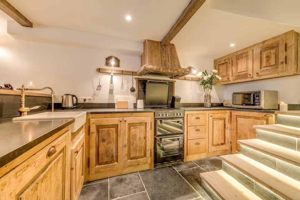 Fully equipped kitchen in a traditional style