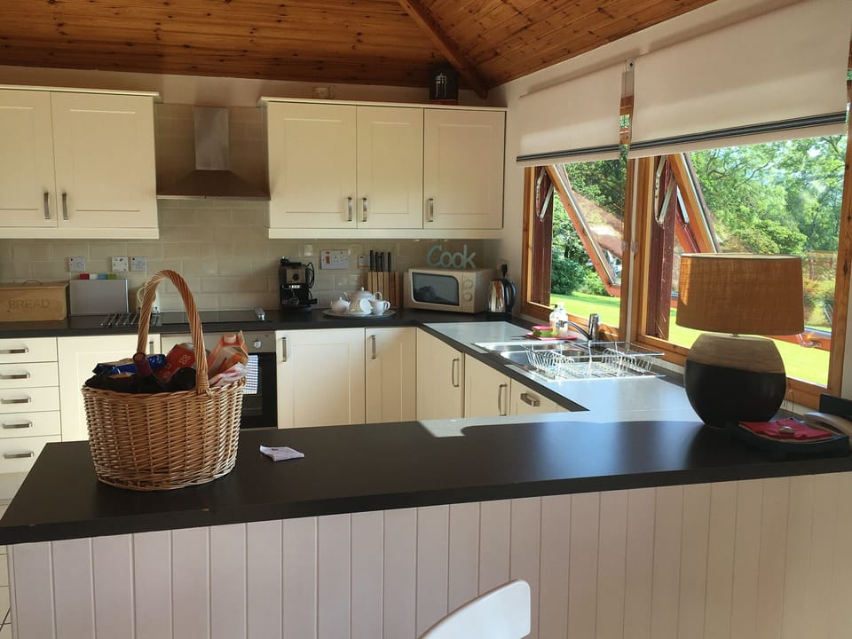 Open plan kitchen 