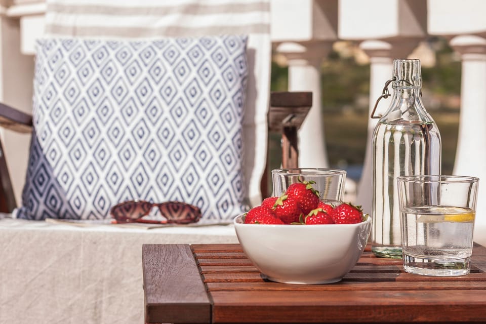 Your private terrace overlooking breathtaking views. www.abruzzo-villas.com