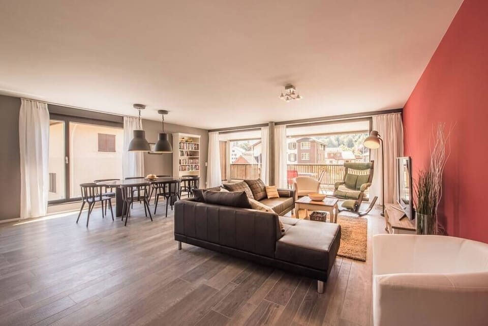 Open plan living space