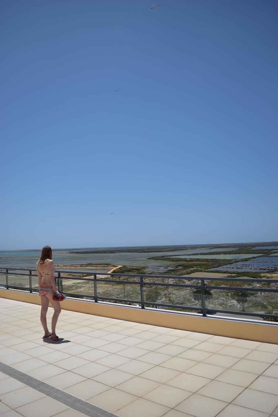 The view from the rooftop