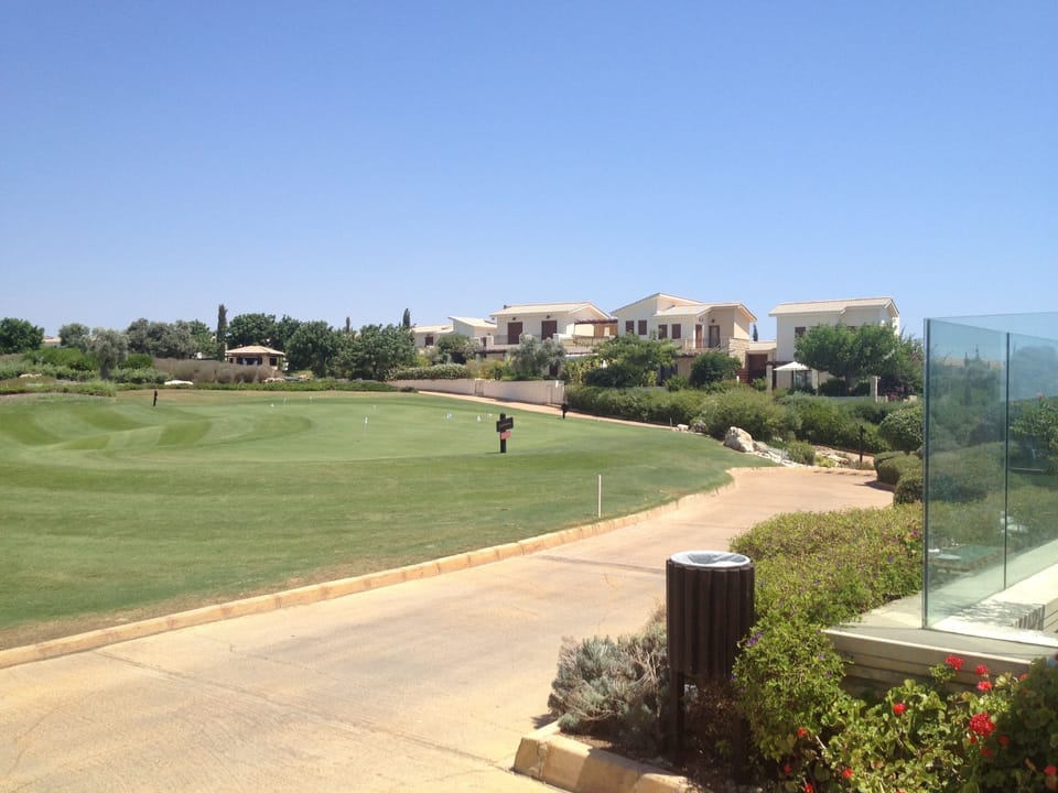Views from the golf club.